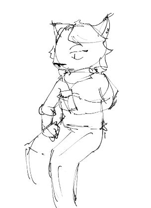 sebi sitting on their phone