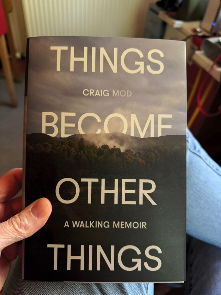 The book Things Become Other Things by Craig Mod.