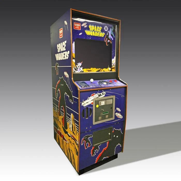 The original 1978 Space Invaders arcade cabinet