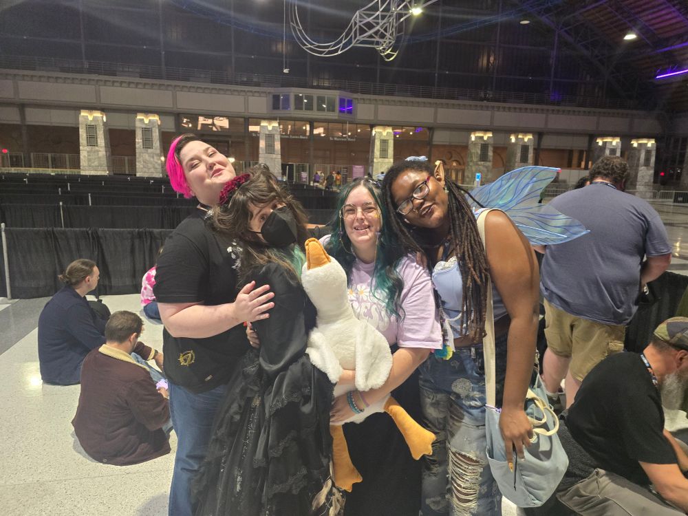 Kat and Jax and Goose and Dee and Bluu!