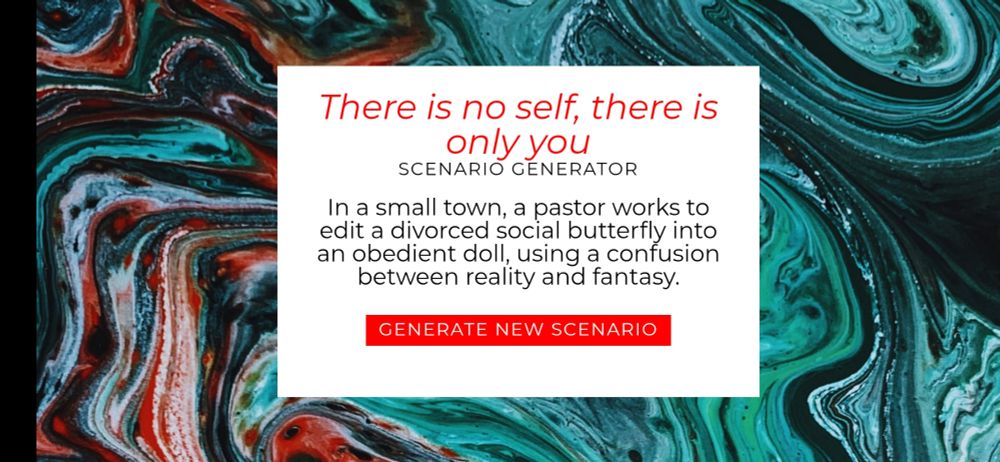 in a small town, a pastor works to edit a divorced social butterfly into an obedient doll using a confusion between reality and fantasy