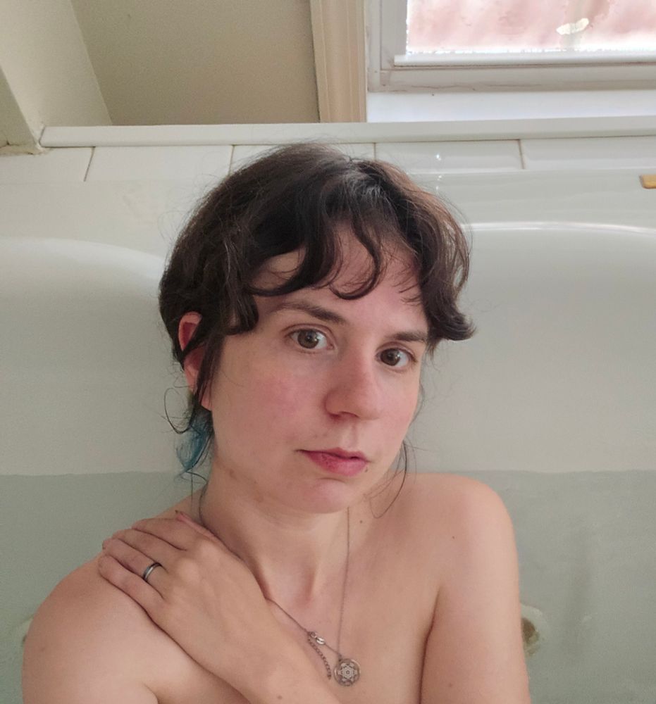 Jax in a hot tub