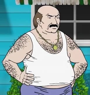 Carl from aqua teen 