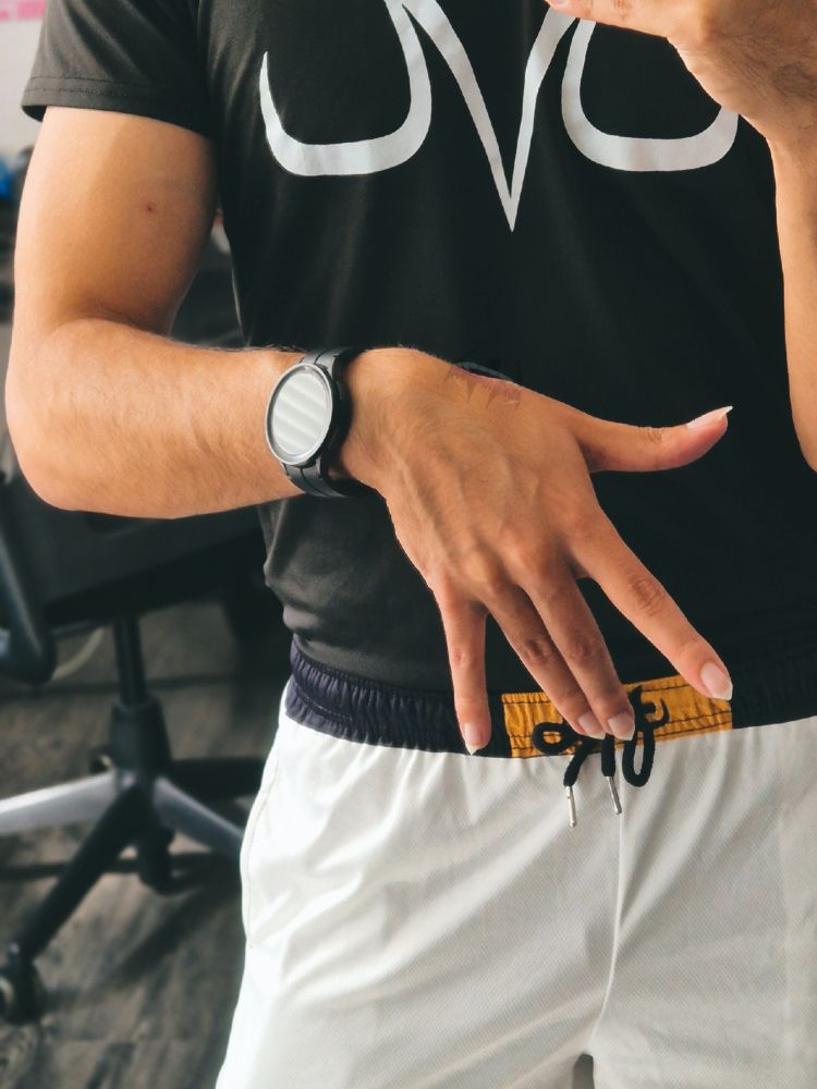 Handpic wearing dragon ball z majin buu gymwear