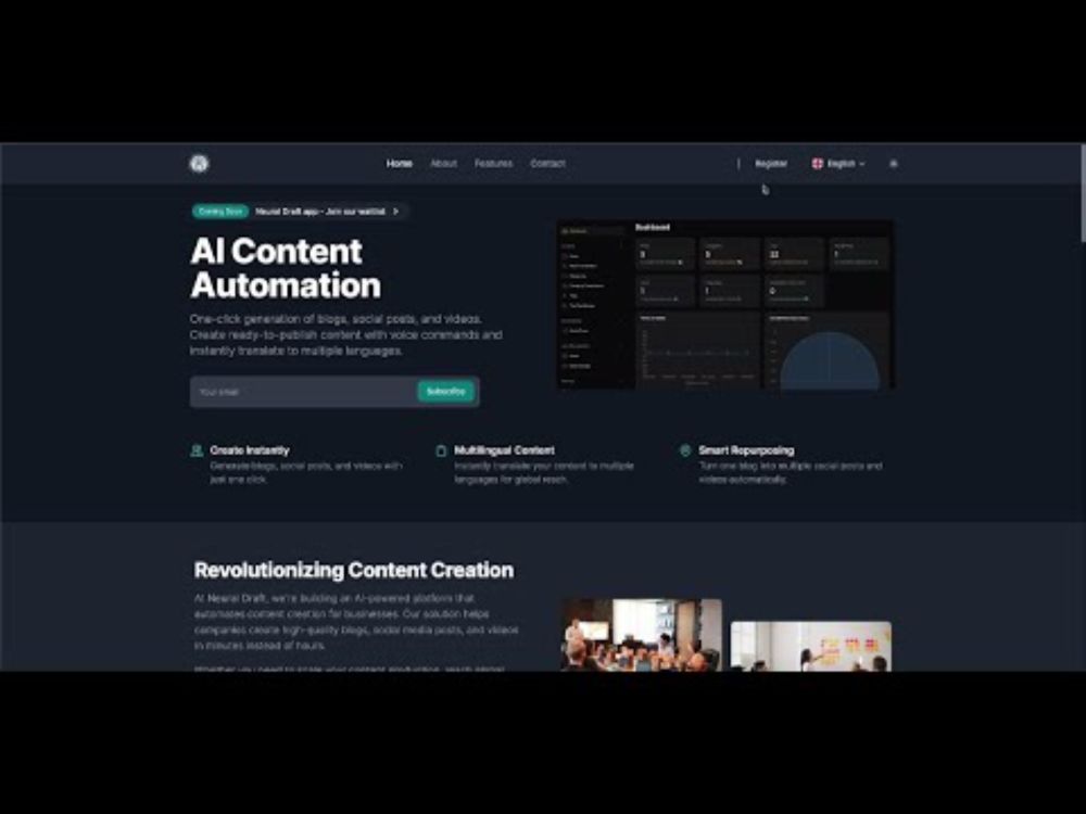 AI Blog + Social Content in Seconds | Neural Draft Beta Preview