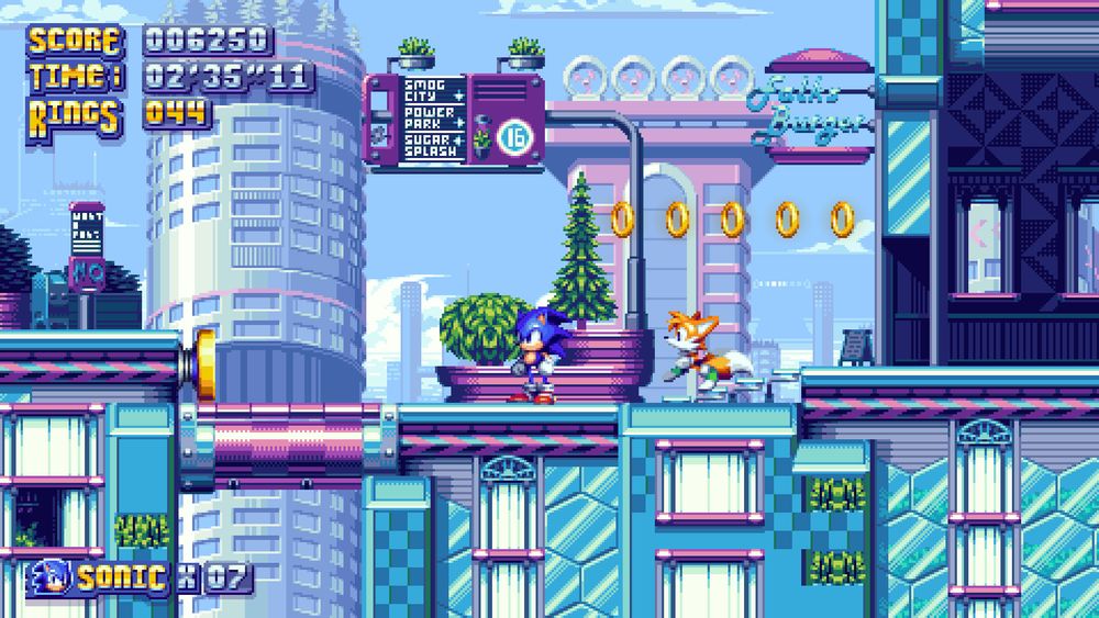 Cyan City zone - act 1