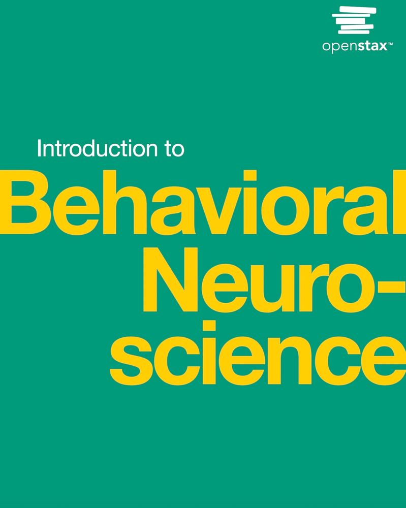 Picture of textbook cover with title "Introduction to Behavioral Neuroscience"