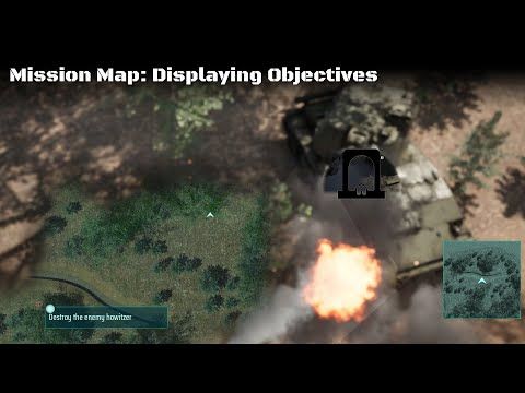 Devlog: Mission objectives on the map