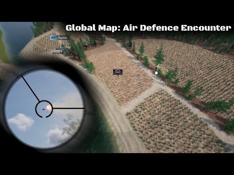 Devlog: Global map. Air defense encounter