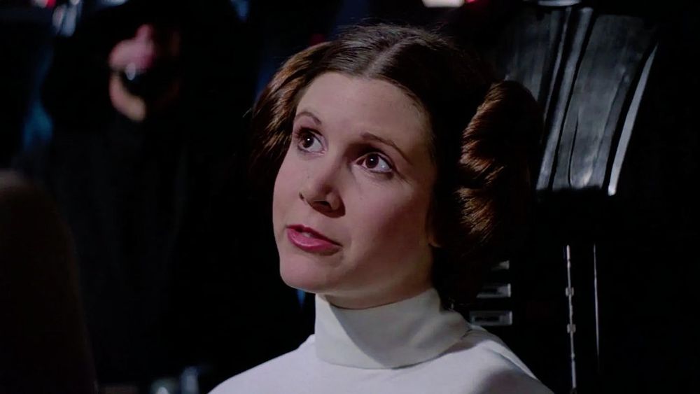 Leia Organa in "Star Wars: Episode IV: A New Hope."