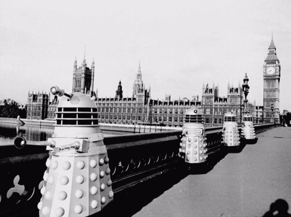Daleks glide across Westminster Bridge – they are the masters of Earth