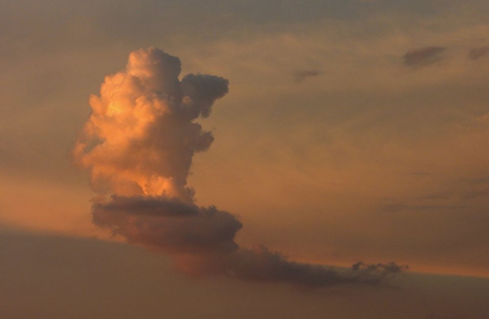 Sunset/clouds