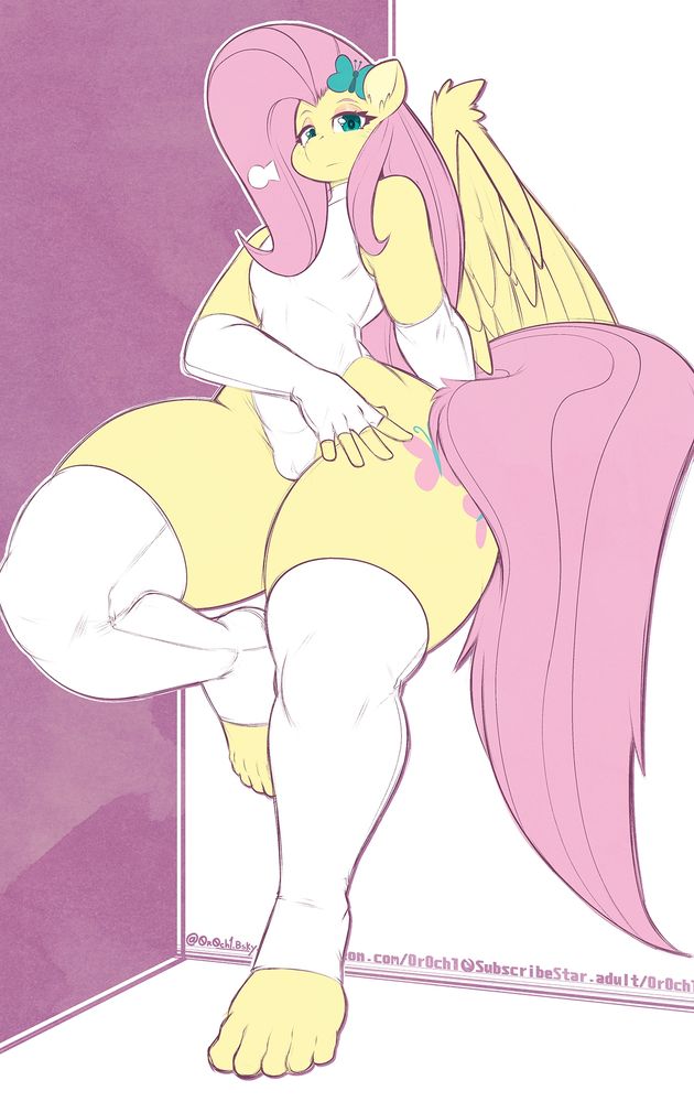Fluttershy with noboobs
