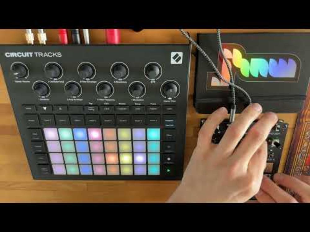 REBAR / noisy DnB / SOMA Rumble of Ancient Times + Novation Circuit Tracks