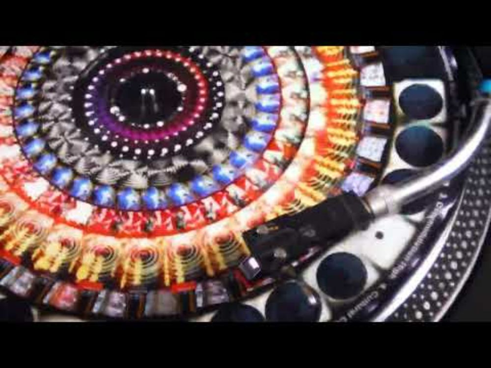 Sculpture's 2010 Zoetrope Vinyl LP: Rotary Signal Emitter