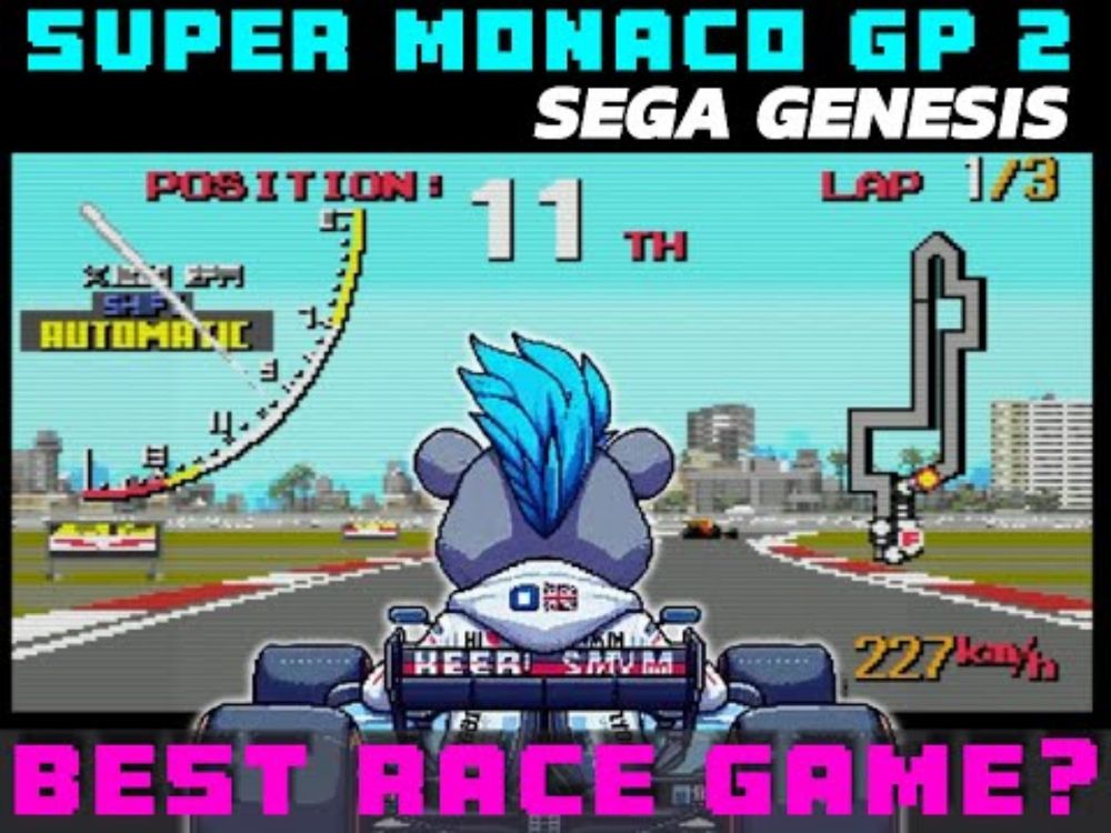 Super Monaco GP 2 - Sega Genesis - Gameplay - Play Till I Die!