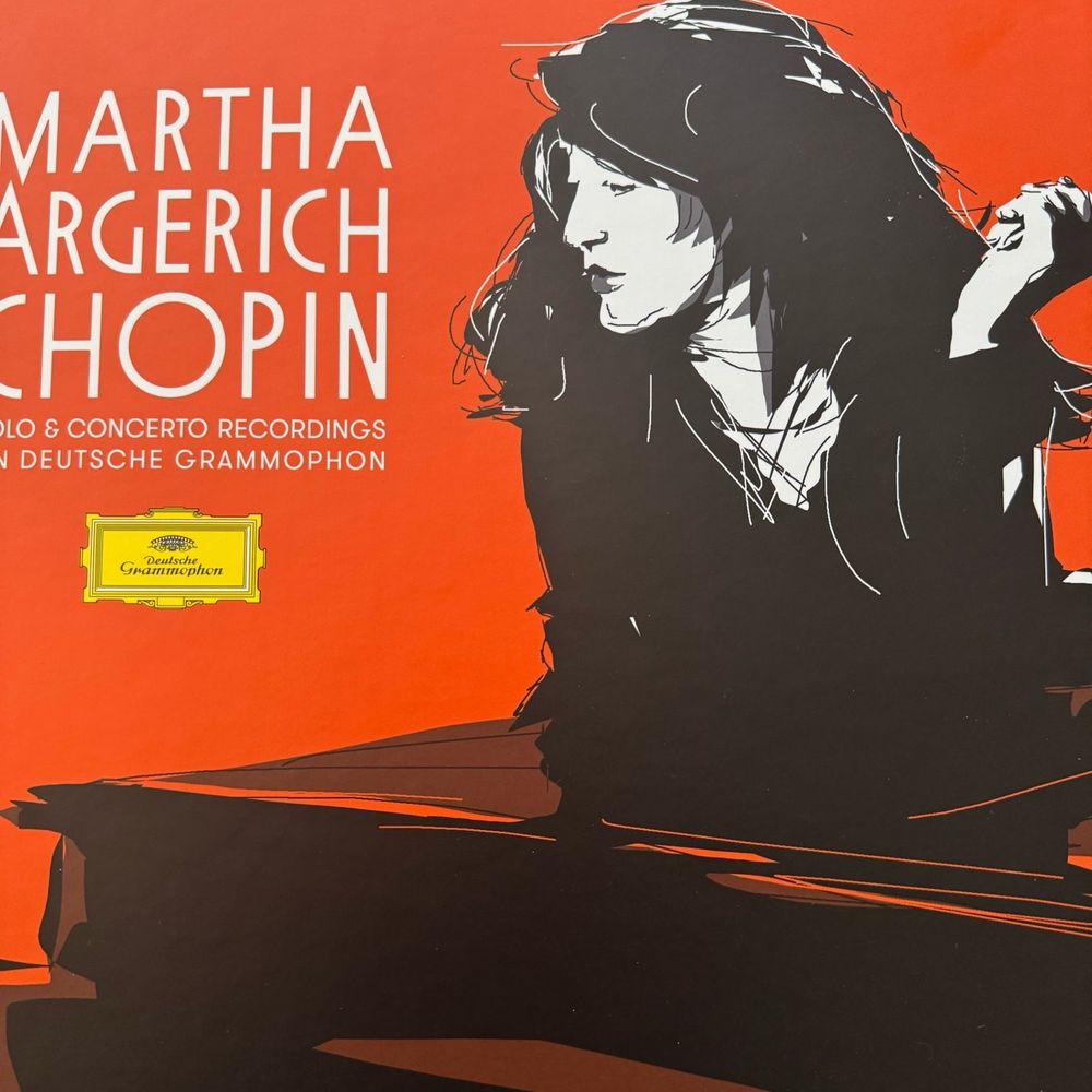 Bought myself a New Years gift. 5lp box set of Martha Argerich Chopin performances. #vinylrecords #audiophile