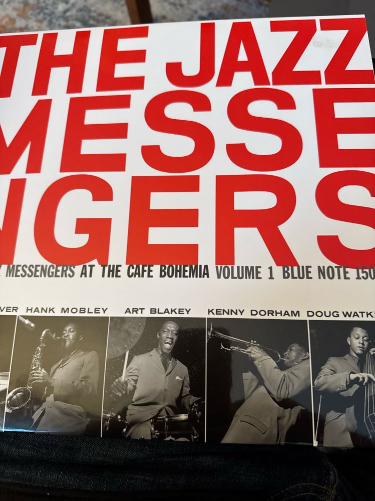 Photo of Art blakeys jazz messengers vinyl record 