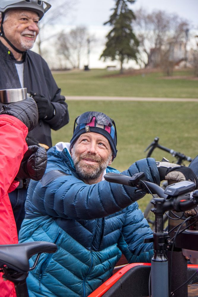 The coffee maker man. 