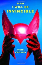 Book cover to “Soon I will be invincible “. 