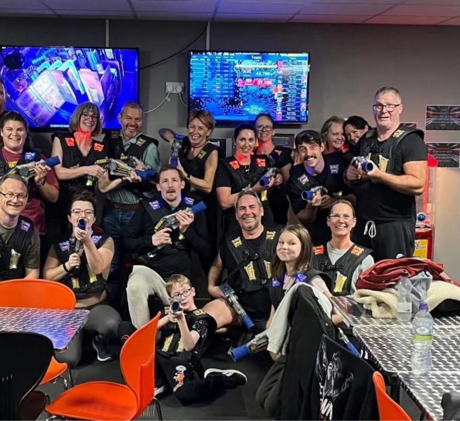 Laser tag group pic