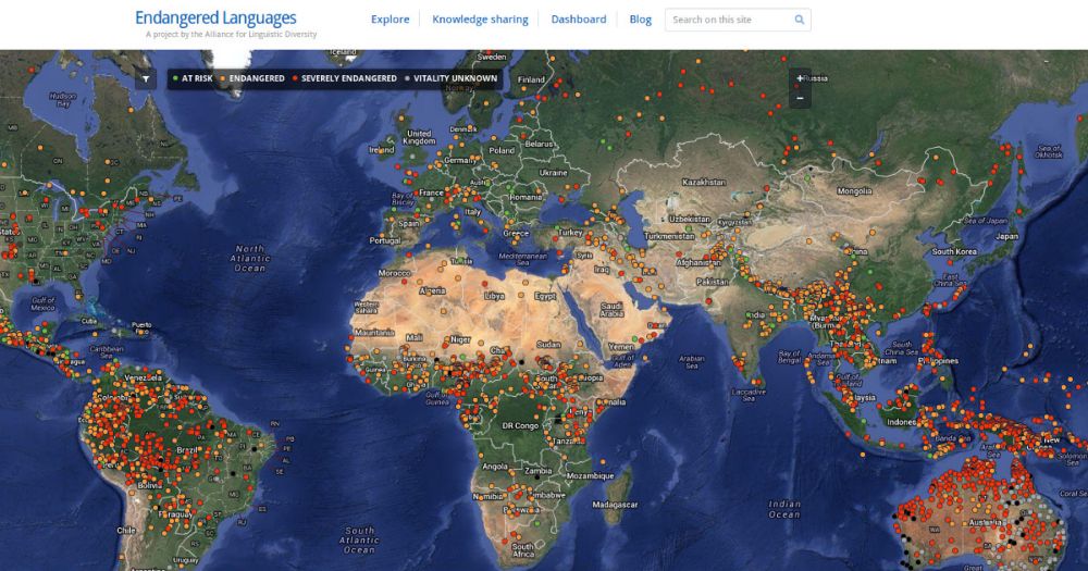  Endangered Languages Project - Knowledge sharing 