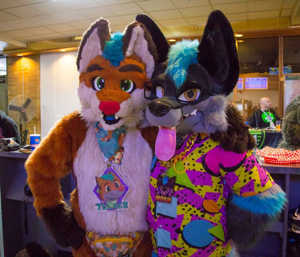 Me and my foxbro, Mosh!