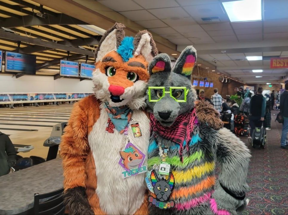 Me and Galaxie posing! It's the roo!