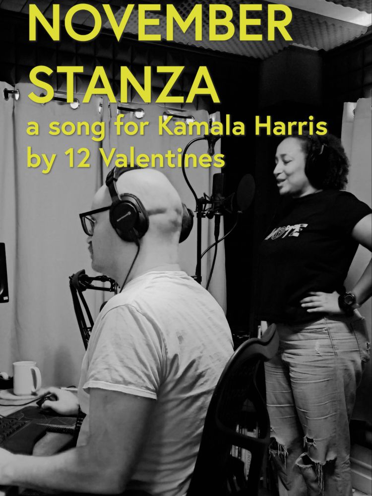 #Song for @KamalaHarris - “November Stanza” by 12 VALENTINES #KamalaHarris #HarrisWalz #NovemberStanza #12Valentines #KamalaSong Full track will be on our #debut EP, releases October 2024 #POTUS #Elec...