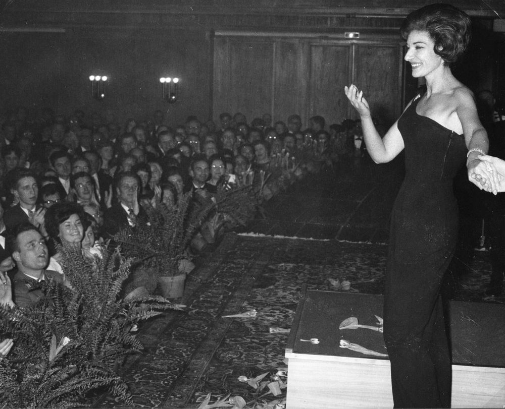 A photo of Maria Callas