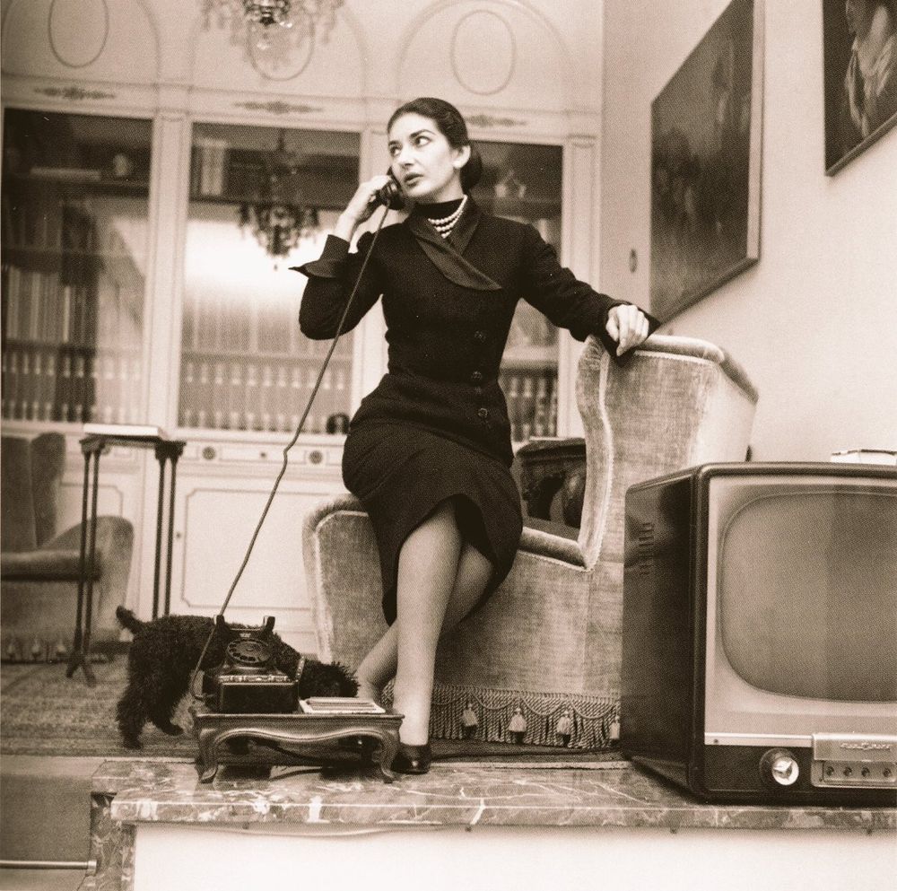 A photo of Maria Callas