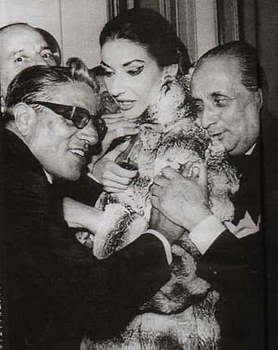 A photo of Maria Callas