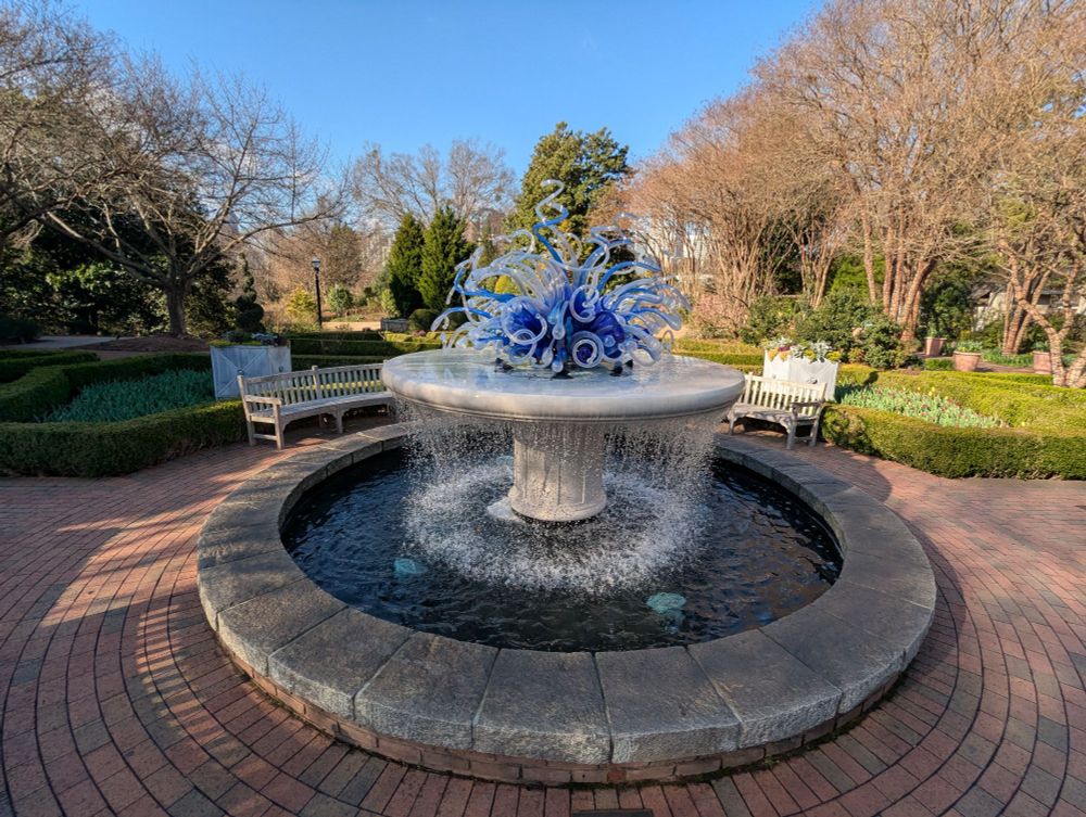 Chihuly glass installation 