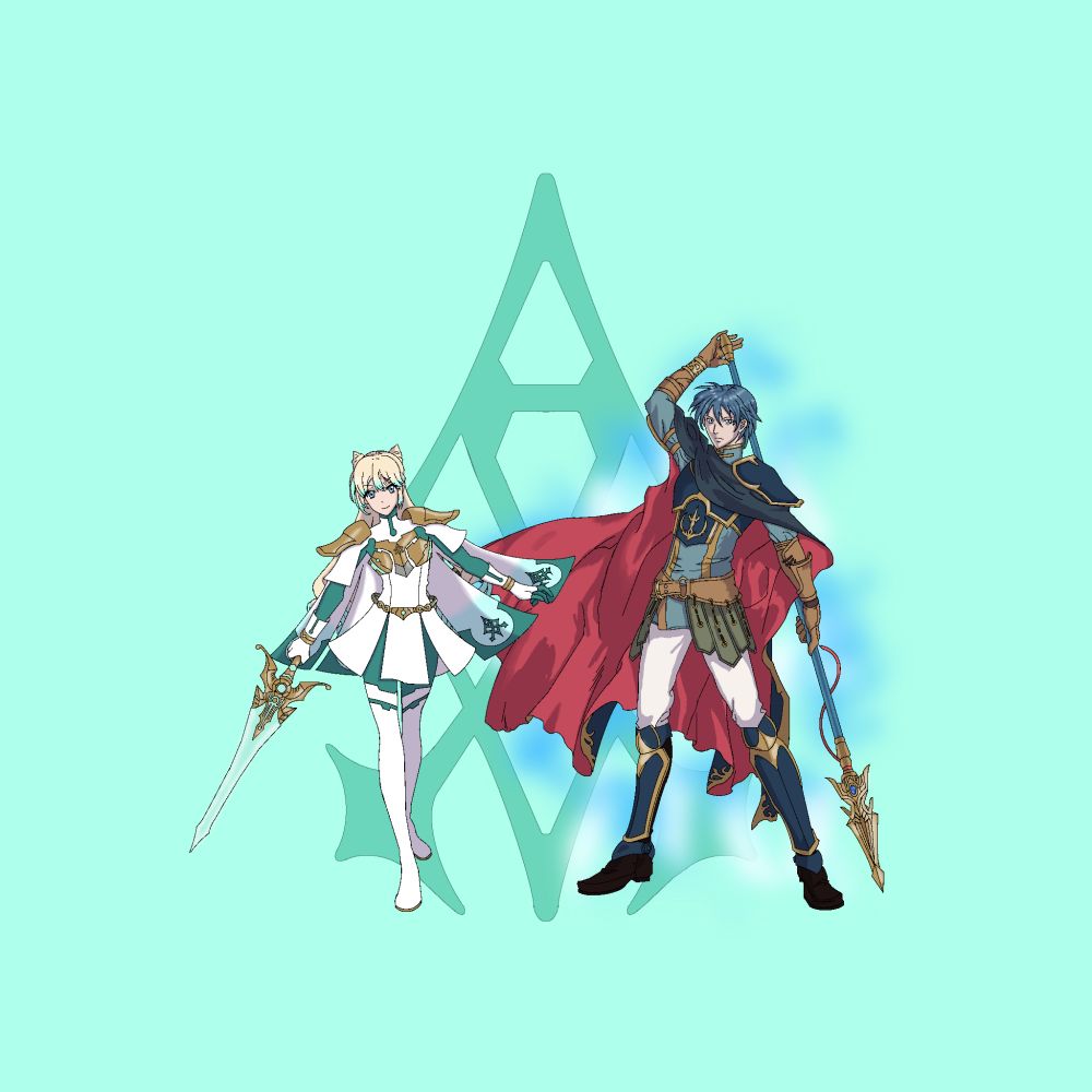 Adorable Artist & Azure Twins