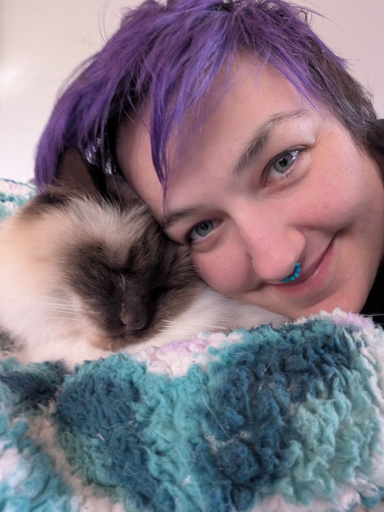 Carlos & msradcore cuddled up together 
