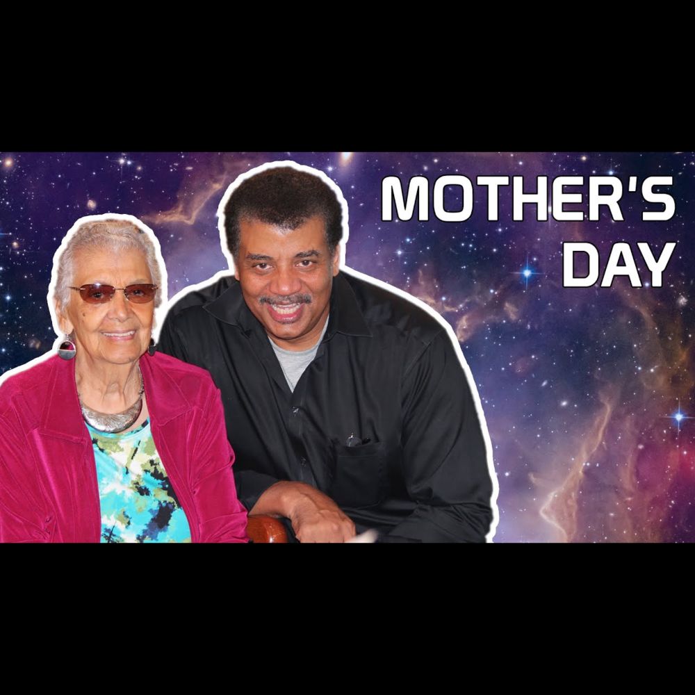 Neil deGrasse Tyson Celebrates Mother’s Day with His Mom