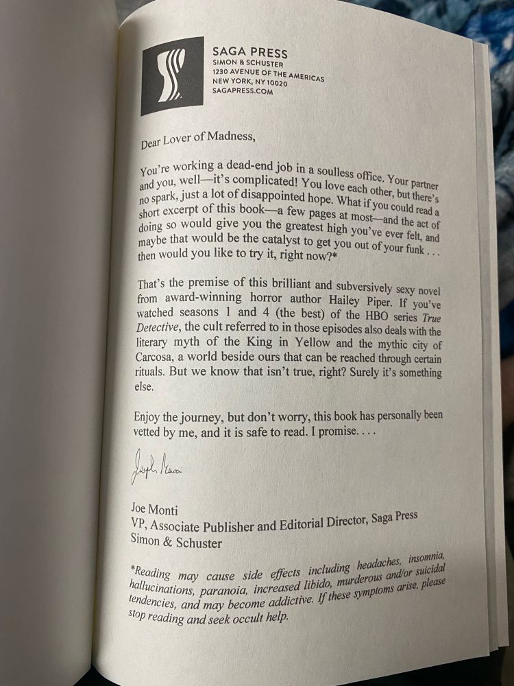 A letter to readers from Saga Presa editorial director Joe Monti. 