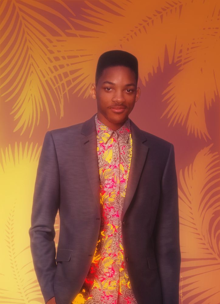 a realistic drawing of Will Smith