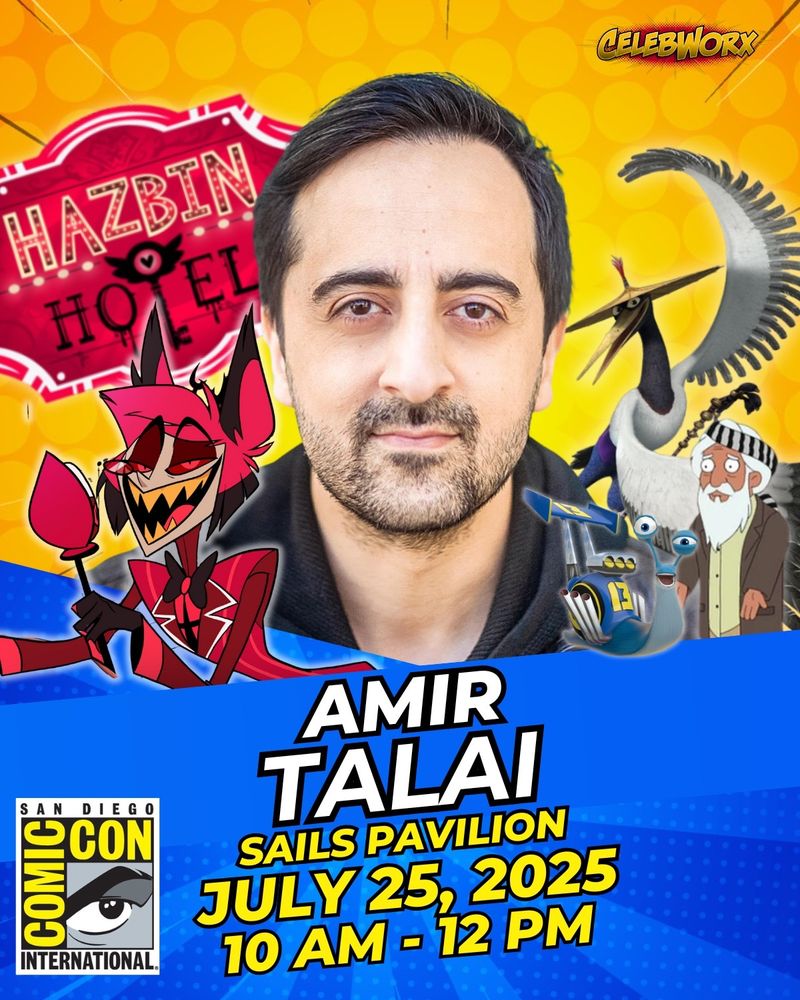 I'm appearing at SDCC this Friday from 10am-12pm at Sails Pavilion