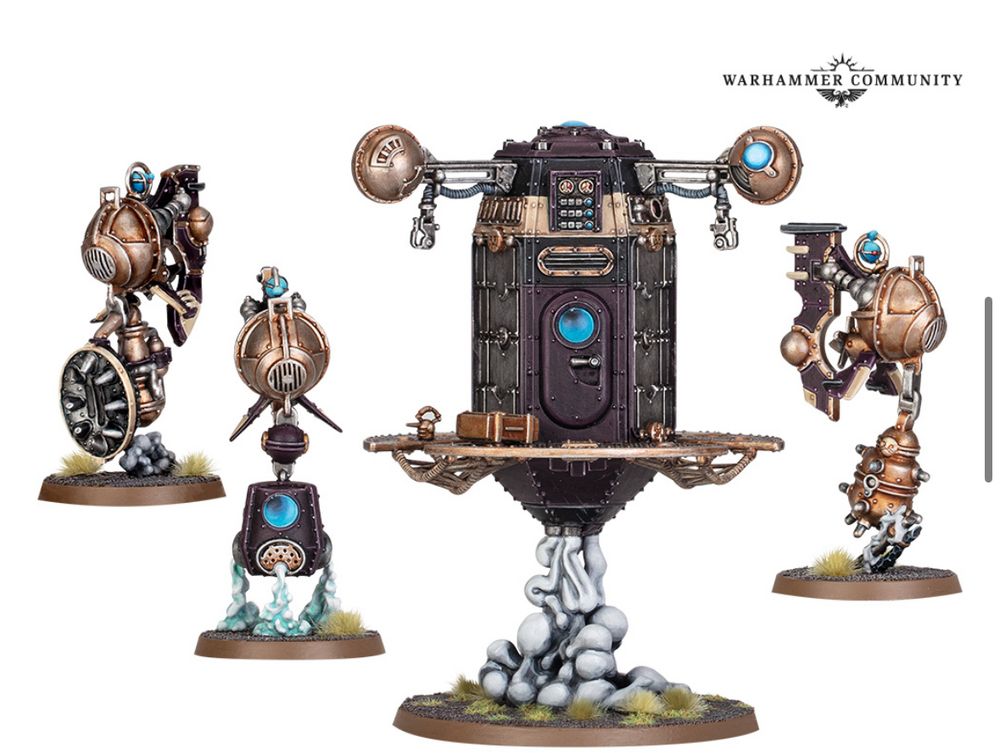 Kharadron overlords floating portaloo, or something 