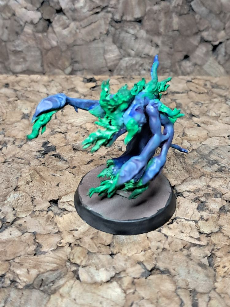 Flamers of Tzeentch with shining Emerald flames.