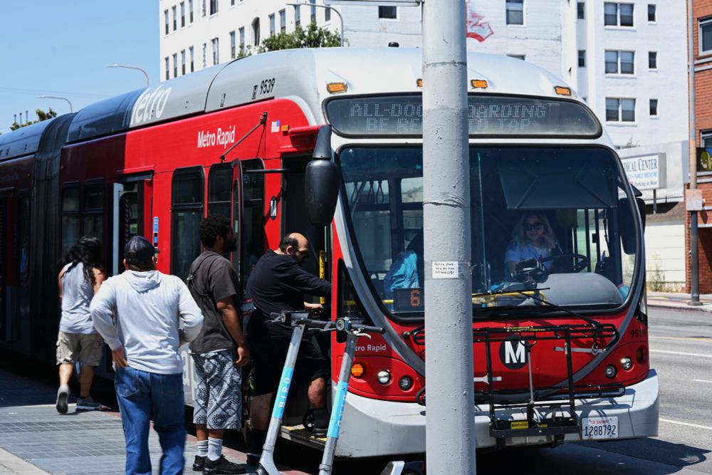LA Metro said the bus operator wasn’t authorized to give an interview. The driver said he was simply exercising his right to free speech by giving an interview on his day off.