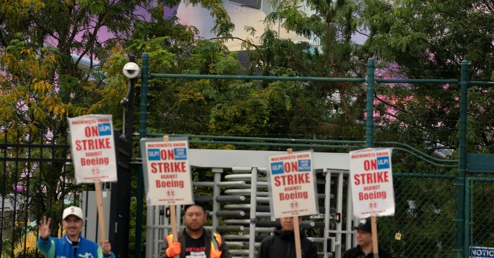 Boeing files unfair labor practice charge against striking union