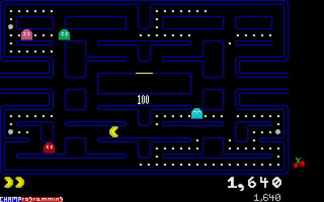 Screenshot of Pac-Maniac