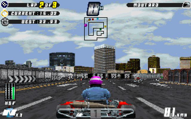 Screenshot of Manic Karts