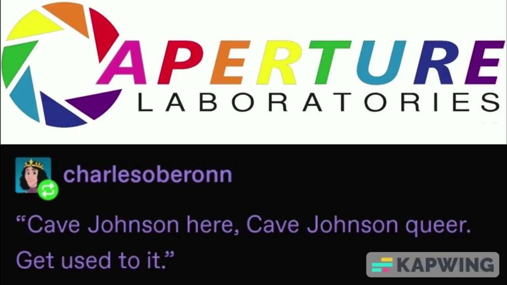 Cave Johnson Pride AI Voice