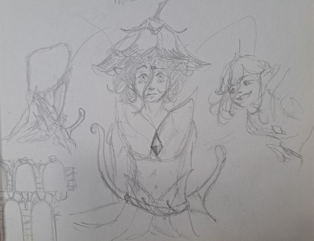 Concept sketches of Marigold