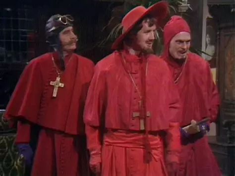The unexpected Spanish Inquisition, from Monty Python