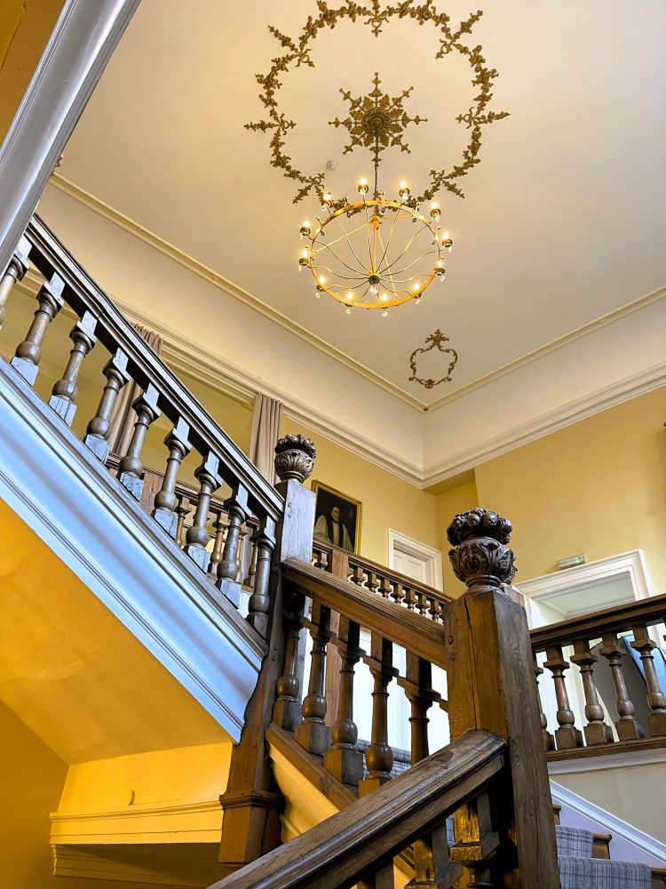 Interior shot of The Bishops Palace