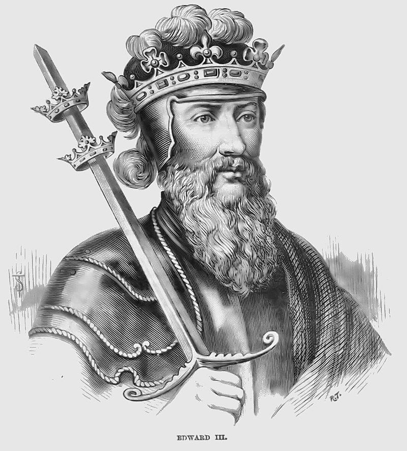 Illustration of Bishop Edington